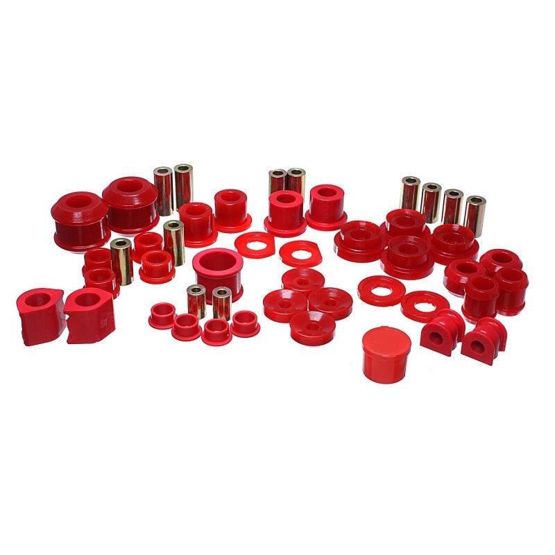 Energy Suspension 06-11 Honda Civic Si Red Master Bushing Set - Saikospeed