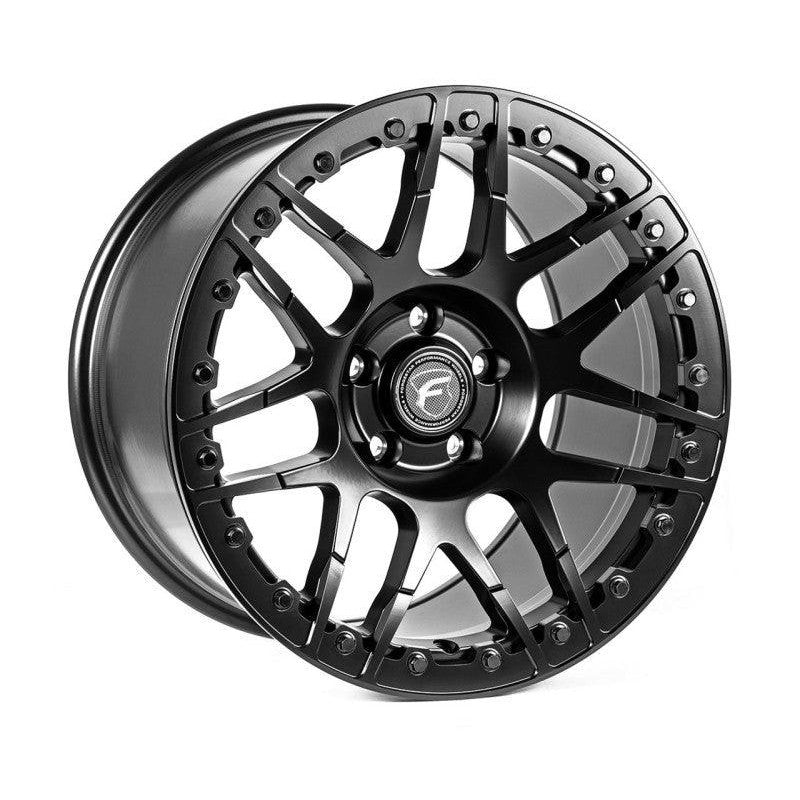 Forgestar F14 Beadlock 17x10 / 5x120 BP / ET45 / 7.3in BS Satin Black Wheel - Saikospeed