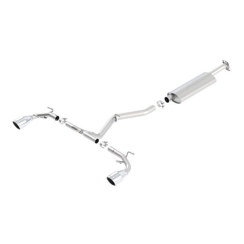 Borla 13-15 Scion FR-S 2.0L 4cyl 6spd / 13 Subaru BRZ 2.0L 4cyl 6spd SS Catback Exhaust - Saikospeed