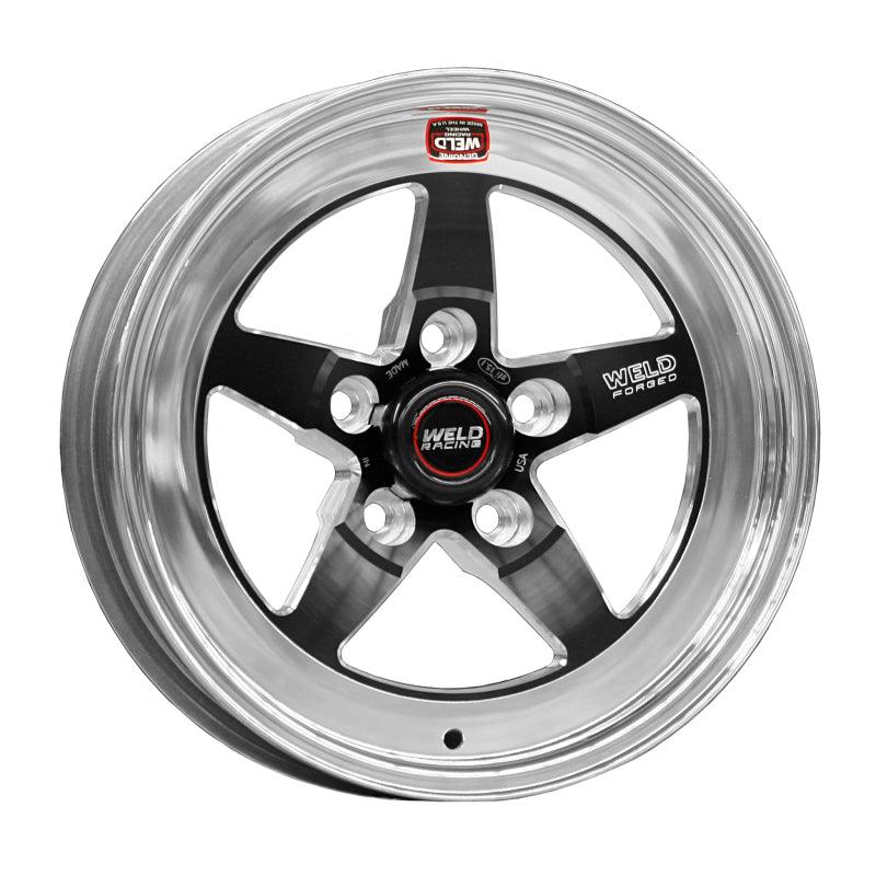 Weld S71 15x10 / 5x4.5 BP / 7.5in. BS Black Wheel (Medium Pad) - Non-Beadlock - Saikospeed