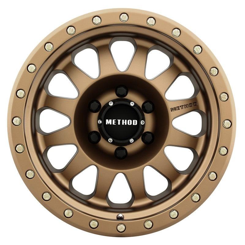 Method MR304 Double Standard 17x8.5 0mm Offset 6x135 94mm CB Method Bronze Wheel - Saikospeed