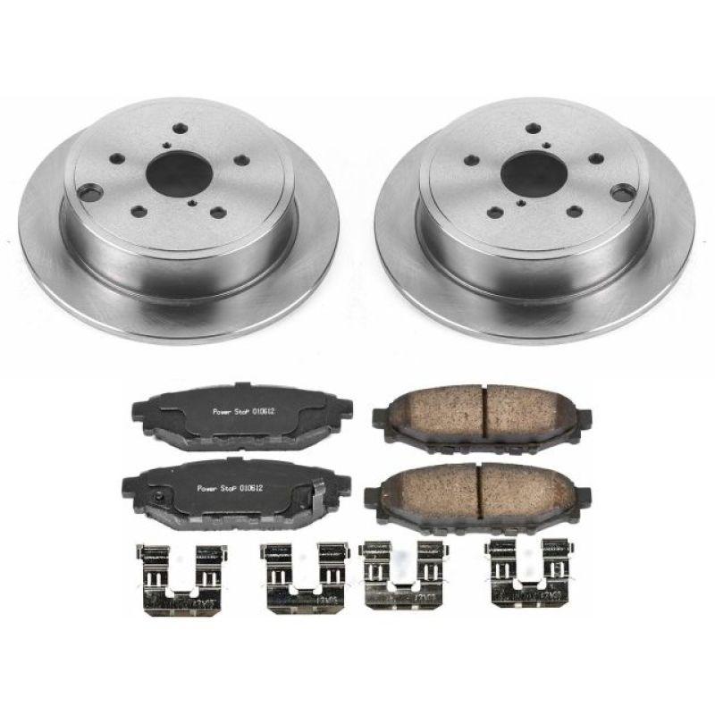 Power Stop 15-19 Subaru WRX Rear Autospecialty Brake Kit - Saikospeed