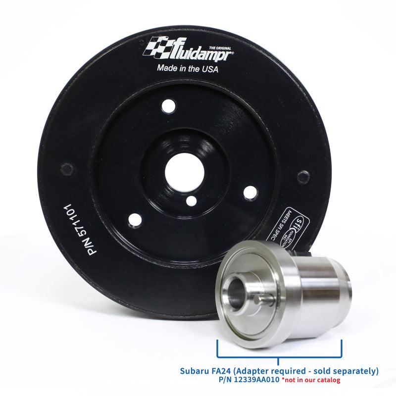 Fluidampr Subaru BRZ/Scion FR-S/Toyota 86 FA20/4U-GSE 2014+ Steel Internally Balanced Damper - Saikospeed