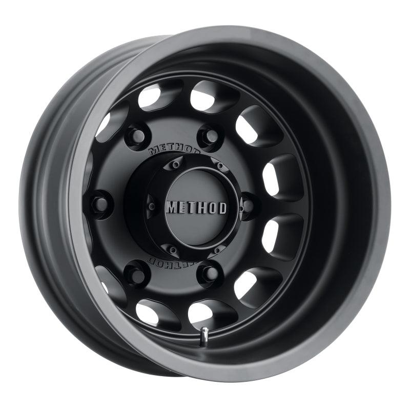 Method MR901 - REAR 16x5.5 -138mm Offset 6x205 161.04mm CB Matte Black Wheel - Saikospeed