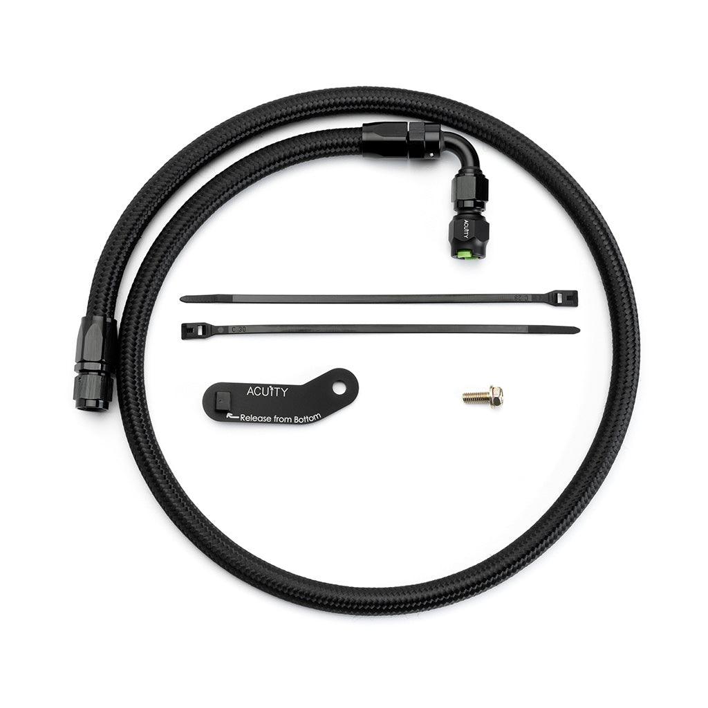Acuity Instruments -6 AN Centerfeed Fuel Line for Various K-Series Applications - Saikospeed