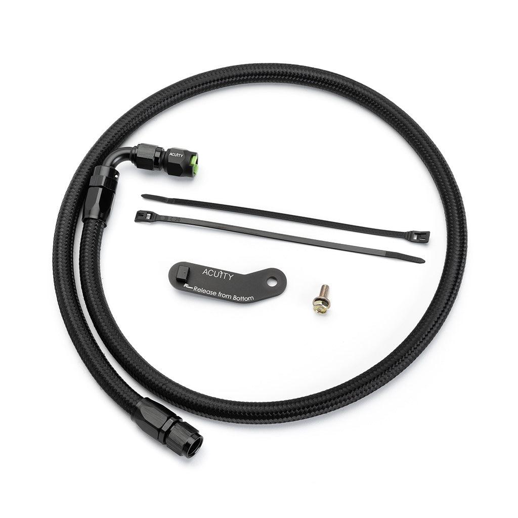 Acuity Instruments -6 AN Centerfeed Fuel Line for Various K-Series Applications - Saikospeed