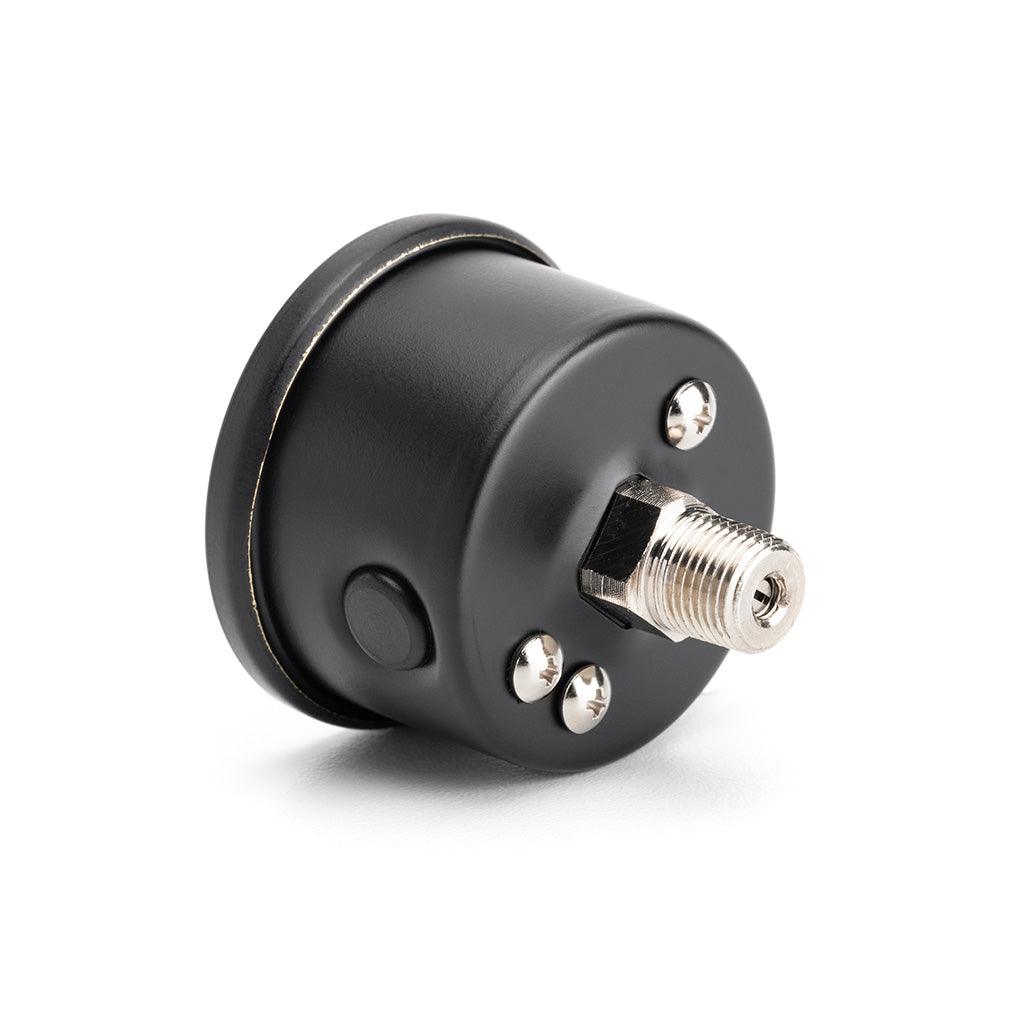 ACUiTY 100 PSI Fuel Pressure Gauge in Satin Black Finish - Saikospeed