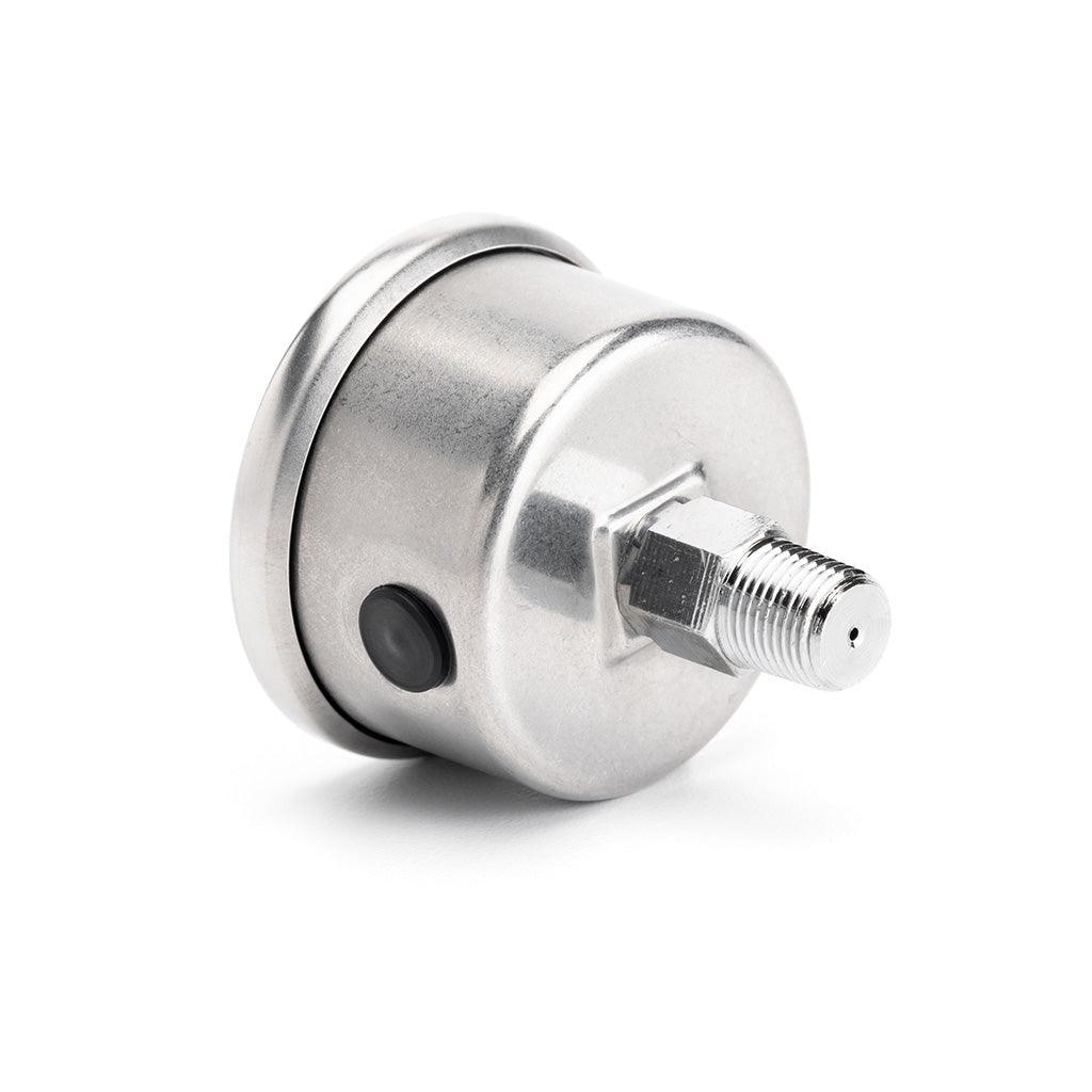 ACUiTY 100 PSI Fuel Pressure Gauge in Polished Stainless Finish - Saikospeed