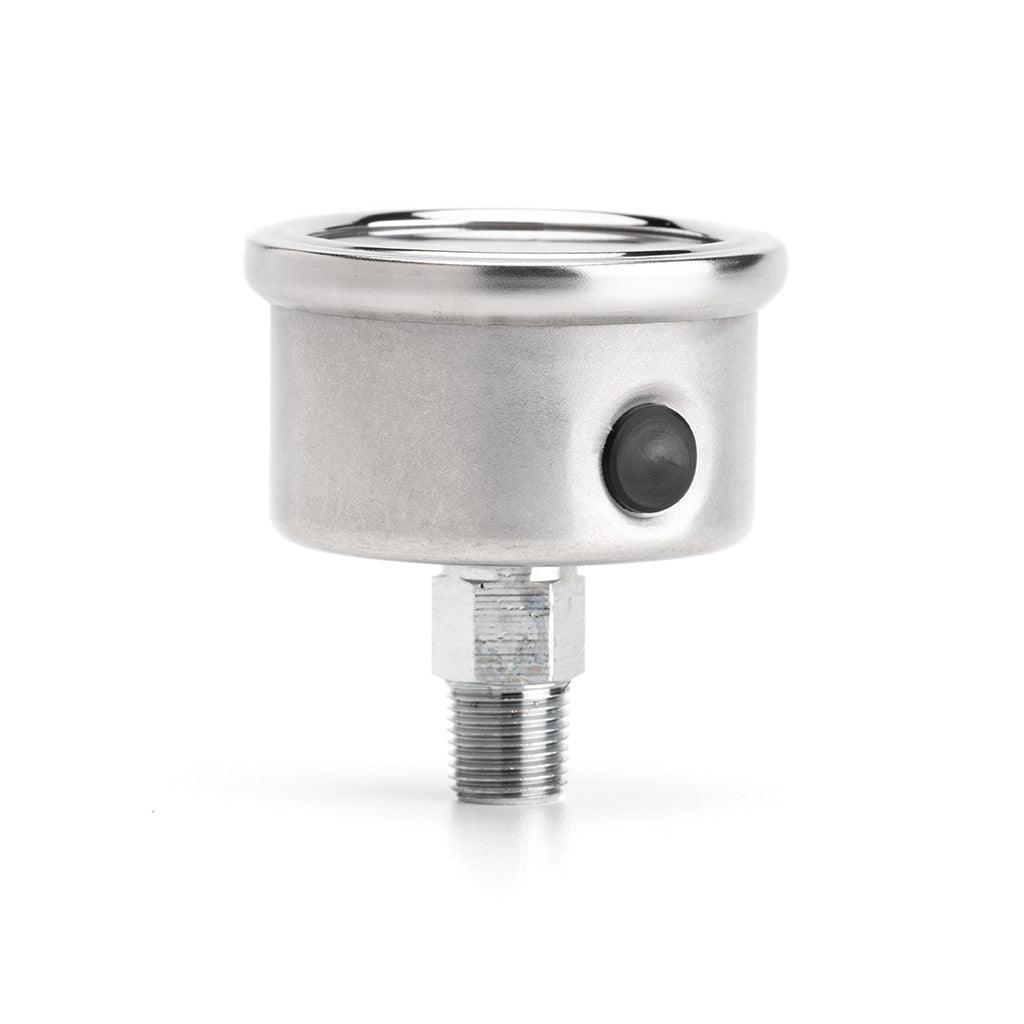 ACUiTY 100 PSI Fuel Pressure Gauge in Polished Stainless Finish - Saikospeed