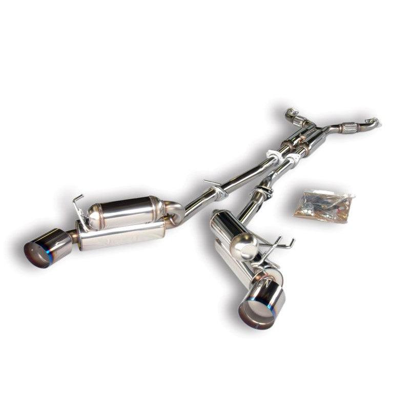 HKS 03-06 350z Dual Hi-Power Titanium Tip Catback Exhaust - Saikospeed