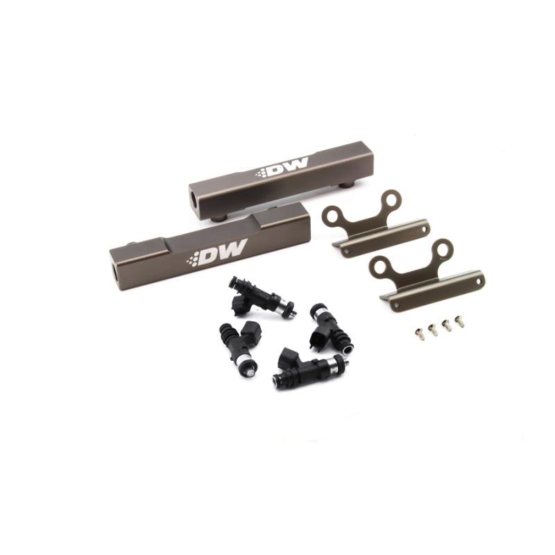 DeatschWerks 02+ Subaru WRX / 07+ STI/LGT Top Feed Fuel Rail Upgrade Kit w/ 1000cc Injectors - Saikospeed