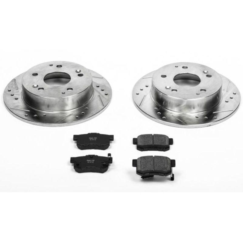 Power Stop 97-01 Acura Integra Rear Z23 Evolution Sport Brake Kit - Saikospeed