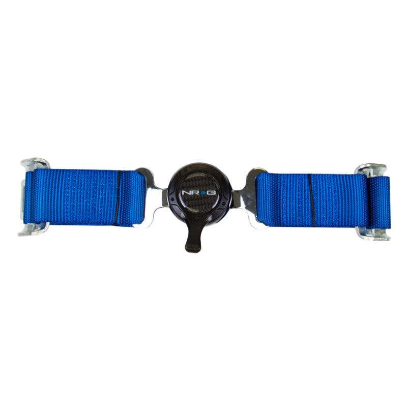 NRG 4PT 2in. Seat Belt Harness / Cam Lock - Blue - Saikospeed