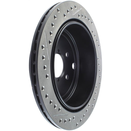 StopTech Slotted & Drilled Sport Brake Rotor - Saikospeed