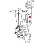 SPC Performance EZ Cam XR Bolts (Pair) (Replaces 14mm Bolts) - Saikospeed