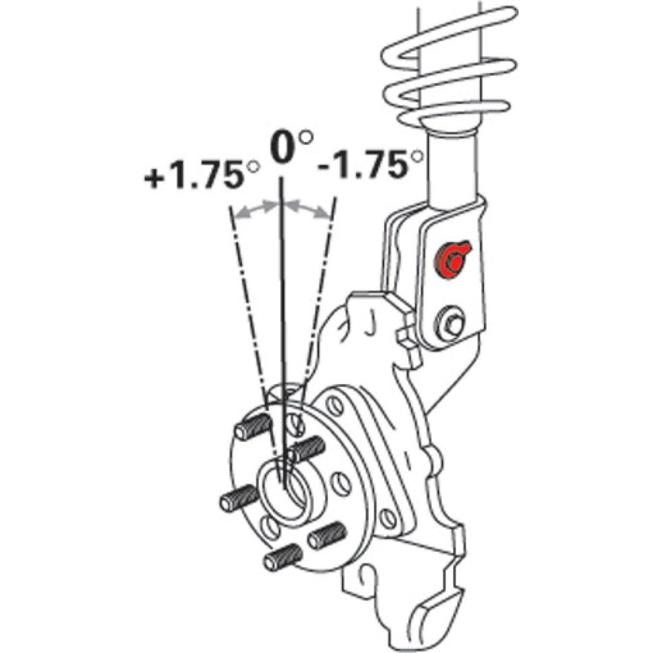 SPC Performance EZ Cam XR Bolts (Pair) (Replaces 14mm Bolts) - Saikospeed