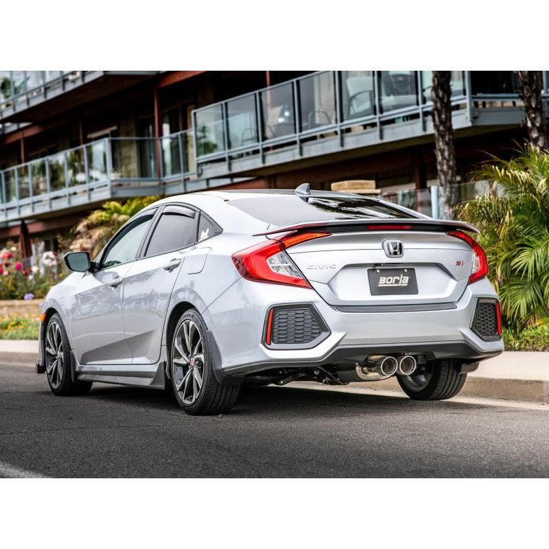 Borla 17-19 Honda Civic SI Sedan 1.5L Turbo MT FWD 4DR Catback S-TYPE - Saikospeed