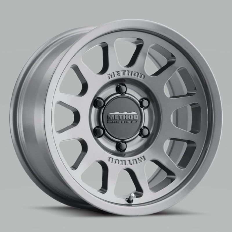 Method MR703 16x8 0mm Offset 6x5.5 106.25mm CB Gloss Titanium Wheel - Saikospeed