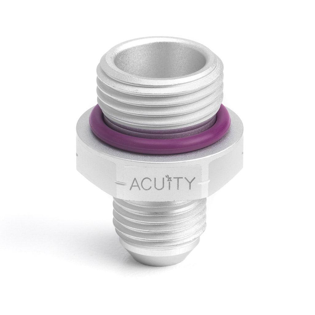 Acuity Instruments -6AN to -8 O-Ring Boss (ORB) Adapter - Saikospeed