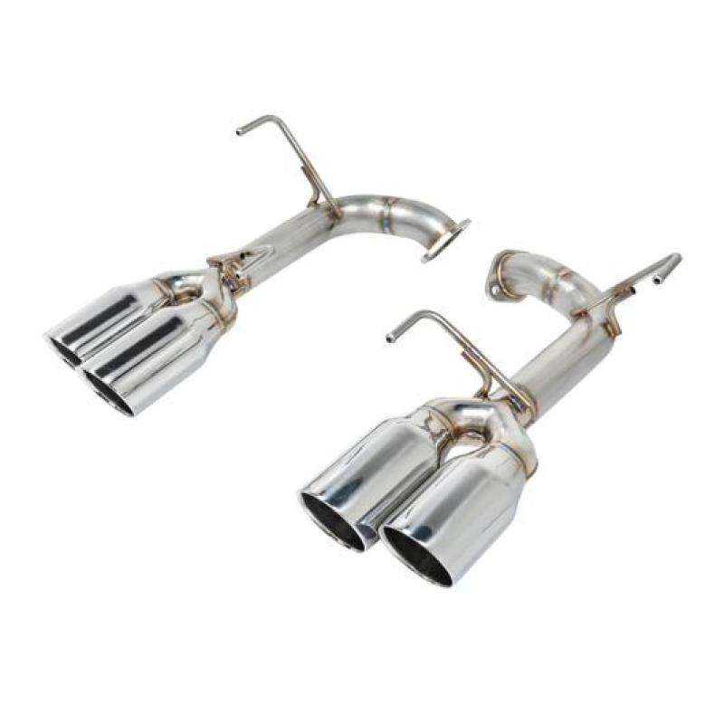 Remark 2015+ Subaru WRX STi VA Axle Back Exhaust w/Stainless Steel Double Wall Tip 4in - Saikospeed