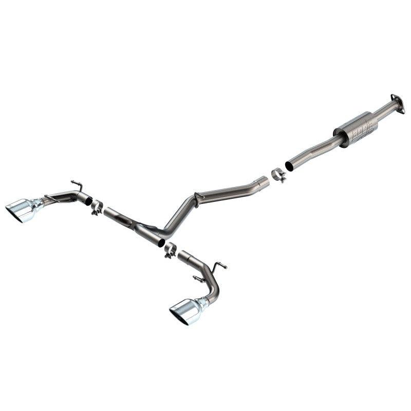 Borla 22-23 Subaru BRZ/Toyota GR86 2.4L RWD AT/MT ATAK Catback Exhaust - Polished Tips - Saikospeed
