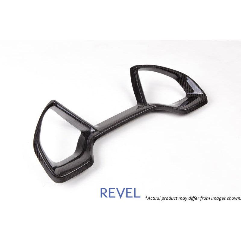 Revel GT Dry Carbon Dash Cluster Cover 16-18 Honda Civic - 1 Piece - Saikospeed