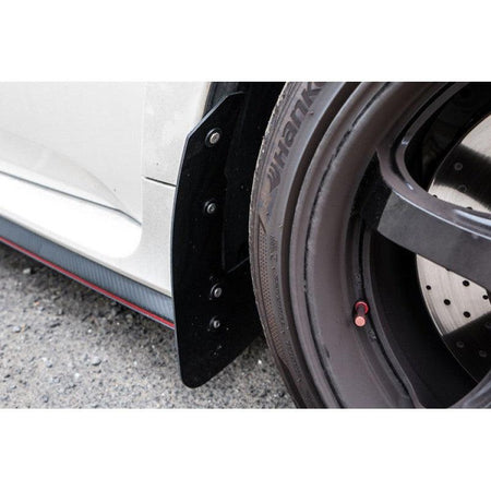 Rally Armor 17-21 Honda Civic Type R Black UR Mud Flap w/ Dark Grey Logo - Saikospeed