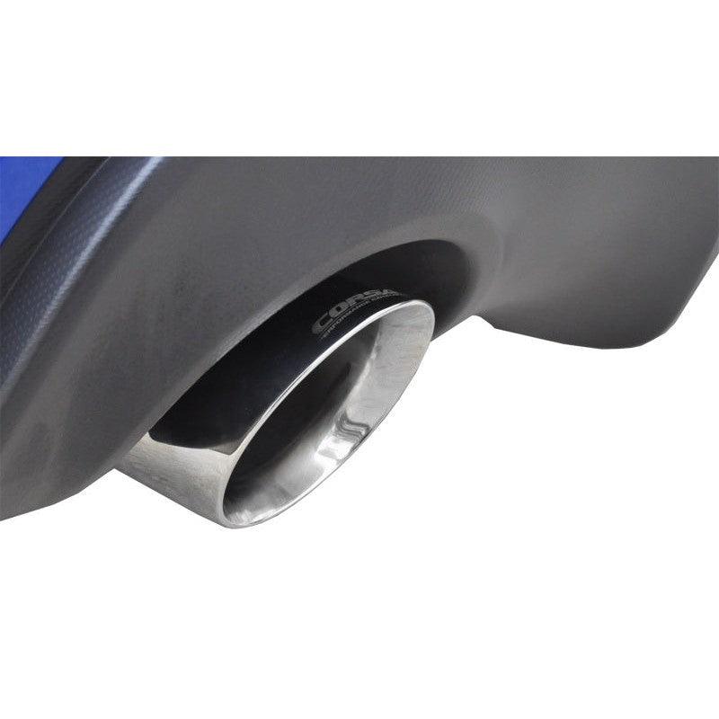Corsa 12-14 Scion FRS / Subaru BRZ Polished Sport Cat-Back Exhaust - Saikospeed