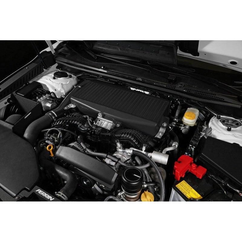 Perrin 22-23 Subaru WRX Top Mount Intercooler (TMIC) - Black - Saikospeed