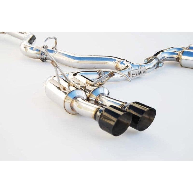 Invidia 2015+ Subaru WRX / STI Gemini/R400 Single Layer Quad Black Tip Cat-Back Exhaust - Saikospeed