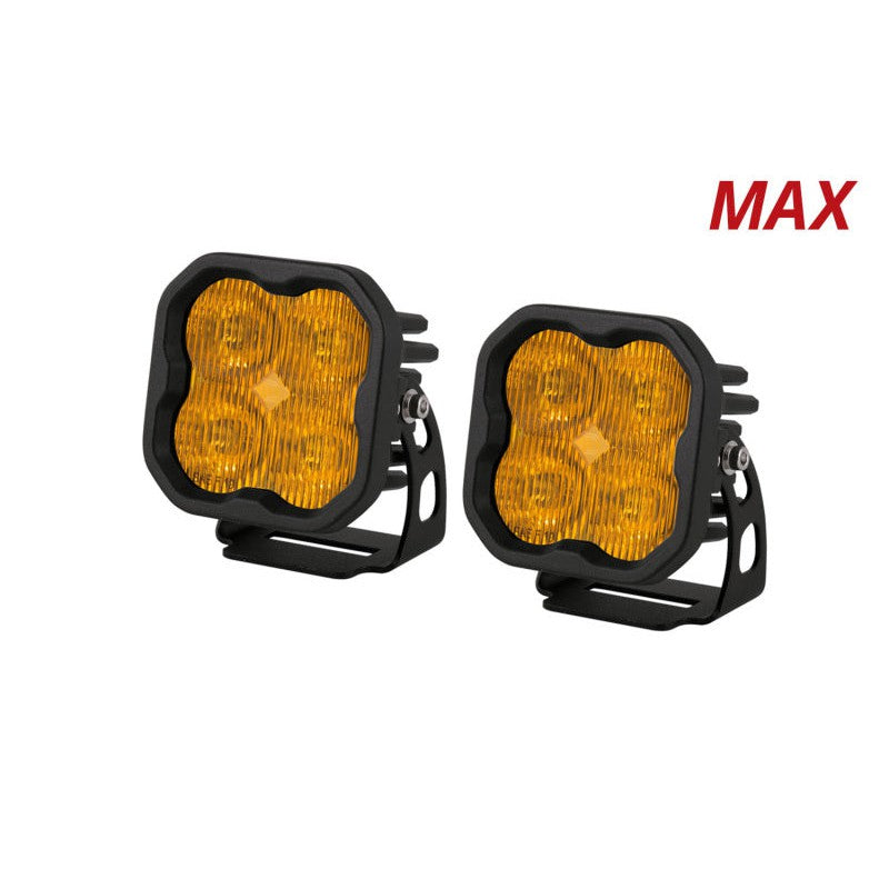 Diode Dynamics SS3 Max ABL - Yellow SAE Fog Standard (Pair)