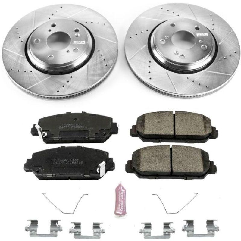 Power Stop 17-18 Acura ILX Front Z23 Evolution Sport Brake Kit - Saikospeed