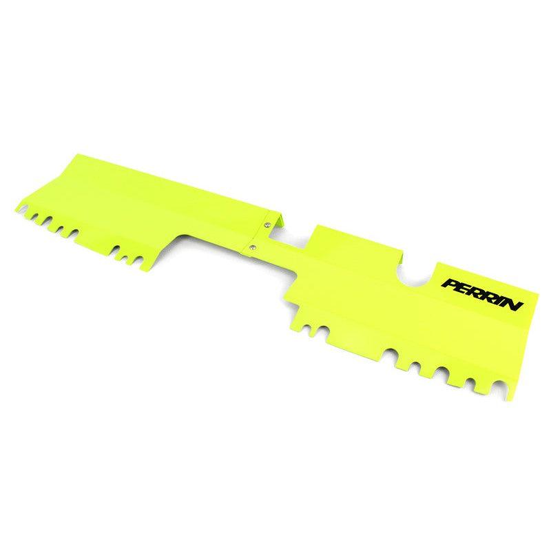 Perrin 15-21 WRX/STI Radiator Shroud (With/Without OEM Intake Scoop) - Neon Yellow - Saikospeed