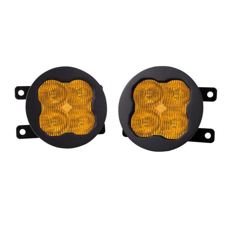 Diode Dynamics SS3 LED Pod Max Type A Kit - Yellow SAE Fog - Saikospeed