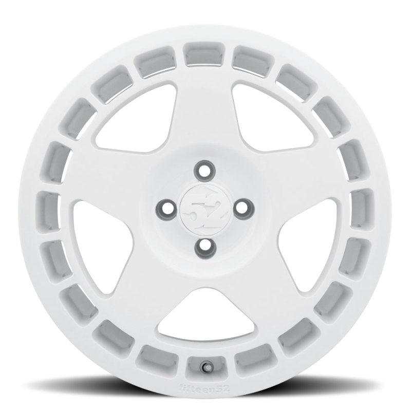 fifteen52 Turbomac 17x7.5 4x108 42mm ET 63.4mm Center Bore Rally White Wheel - Saikospeed