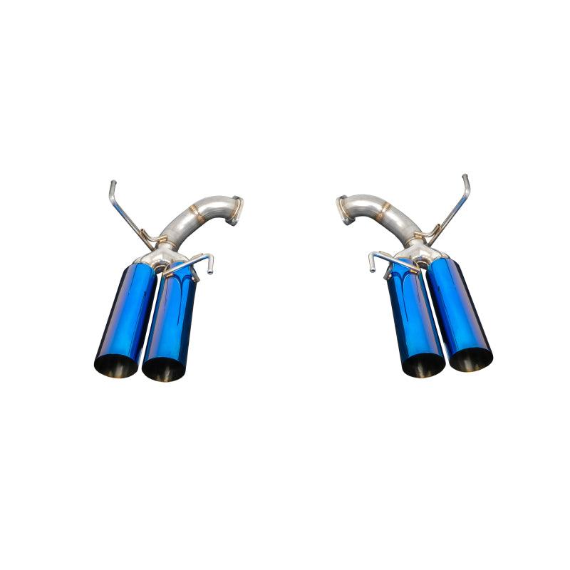 Remark 2015+ Subaru WRX/STI VA Boso Edition Axle Back Exhaust w/ Burnt Blue Single Wall Tip - Saikospeed