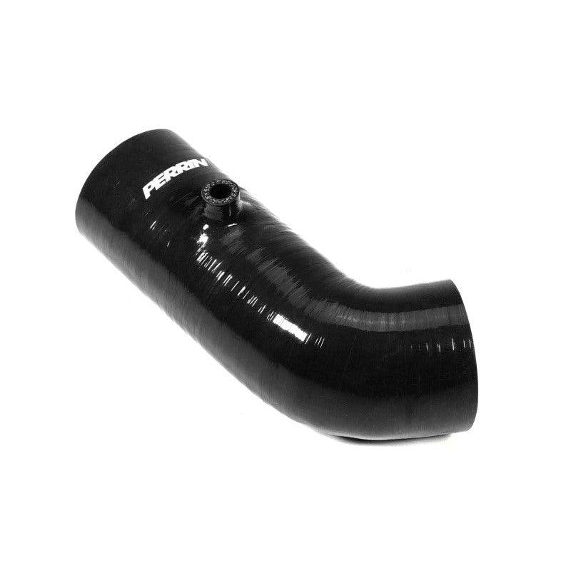 Perrin 22-23 Subaru BRZ/Toyota GR86 Silicone Inlet Hose (3in. ID / SS Wire) - Black - Saikospeed