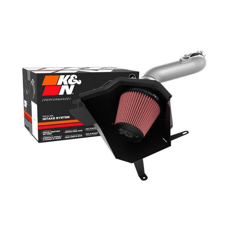K&N 2022 Honda Civic 2.0L L4 Silver Typhoon Intake - Saikospeed