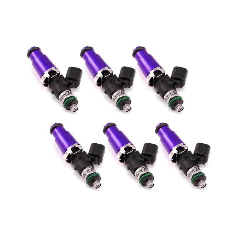 Injector Dynamics 2600-XDS Injectors - 60mm Length - 14mm Top - 14mm Lower O-Ring (Set of 6) - Saikospeed