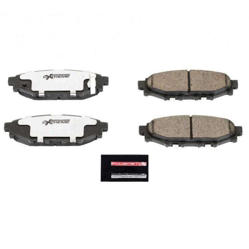 Power Stop 13-16 Subaru BRZ Rear Z26 Extreme Street Brake Pads w/Hardware - Saikospeed