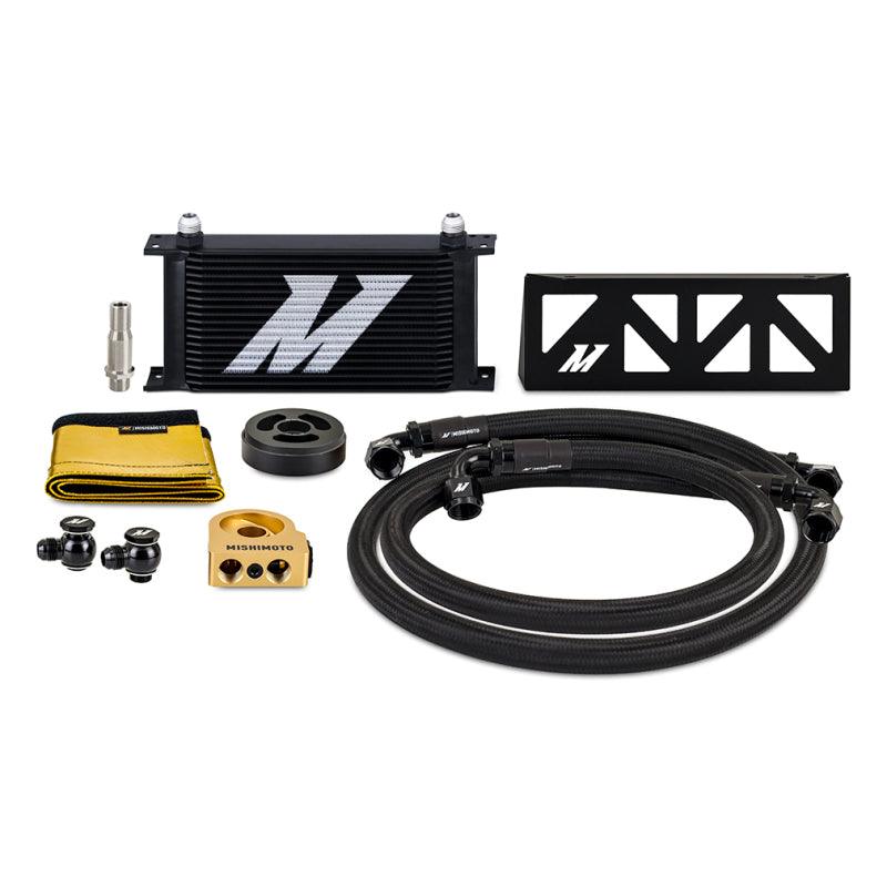 Mishimoto 22+ Subaru BRZ/Toyota GR86 Oil Cooler Kit Thermostatic - Black - Saikospeed