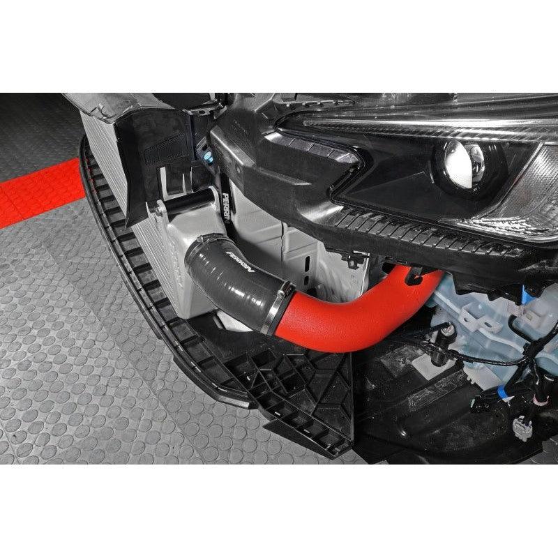 Perrin 22-23 Subaru WRX Front Mount Intercooler Kit (Red Tubes & Silver Core) - Saikospeed