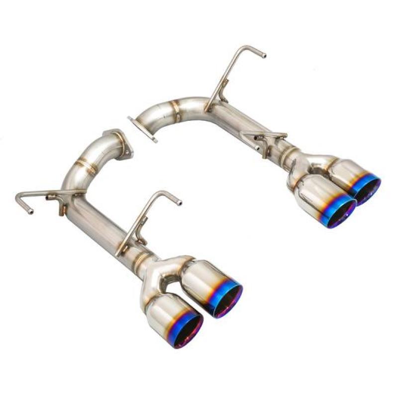 Remark 2015+ Subaru WRX/STI VA Axle Back Exhaust w/Titanium Stainless Double Wall Tip - Saikospeed