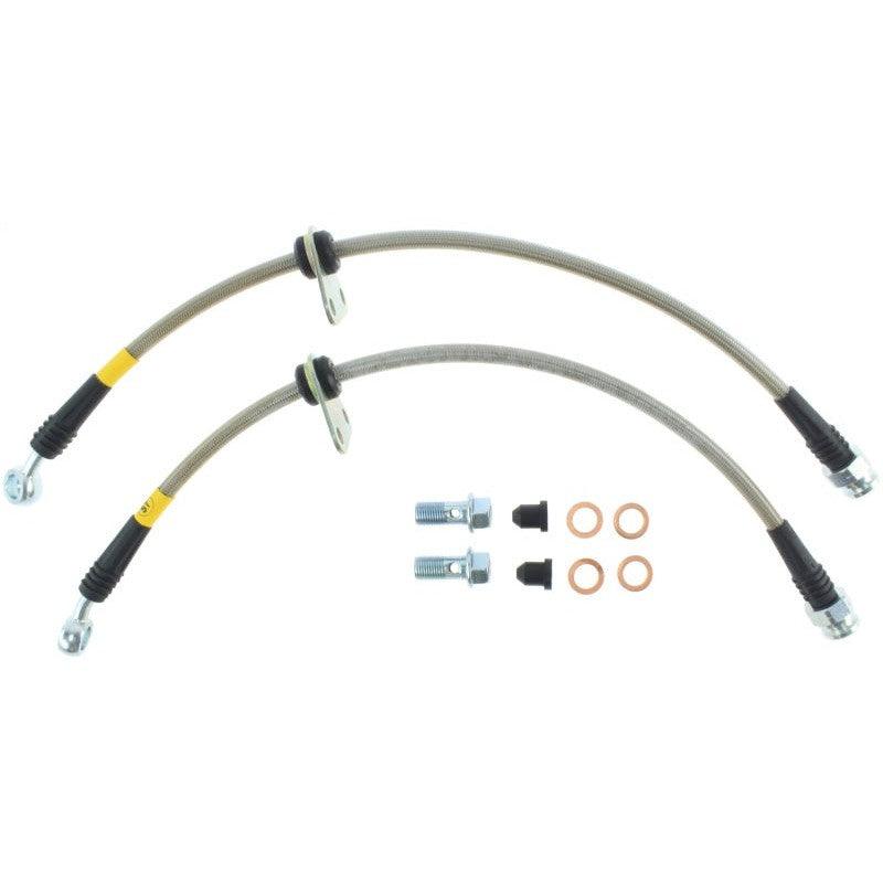 StopTech 00-05 Honda S2000 Rear SS Brake Lines - Saikospeed