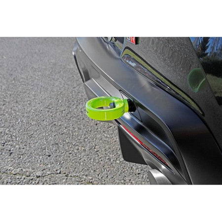 Perrin 2020 Toyota Supra Tow Hook Kit (Rear) - Neon Yellow - Saikospeed