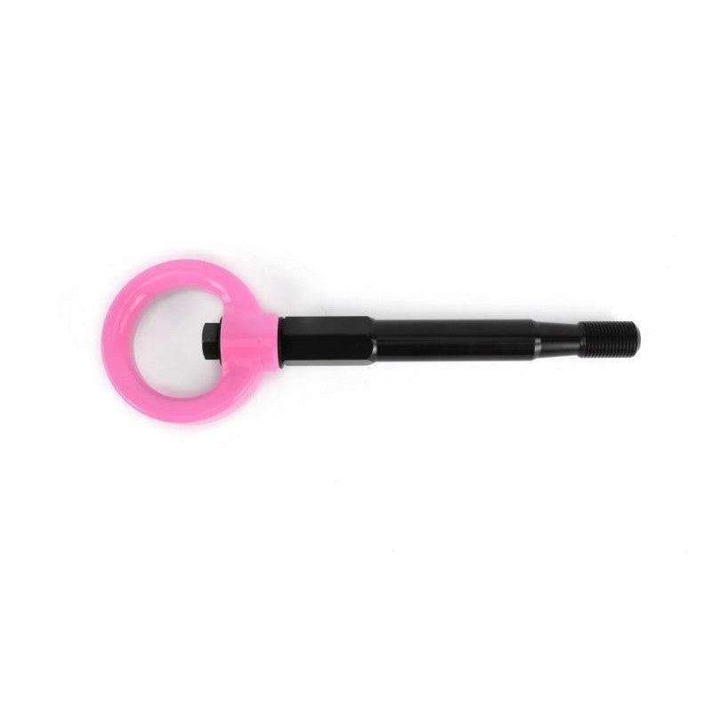 Perrin 18-21 WRX/STI / 13-20 BRZ / 17-20 Toyota 86 Front Tow Hook Kit - Hyper Pink - Saikospeed