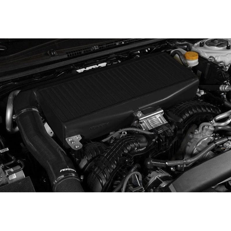 Perrin 22-23 Subaru WRX Top Mount Intercooler (TMIC) - Black - Saikospeed