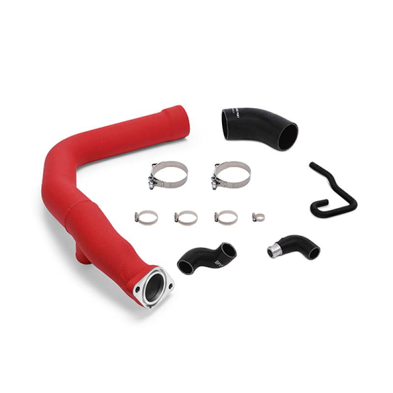 Mishimoto 2015 Subaru WRX Charge Pipe Kit - Wrinkle Red - Saikospeed