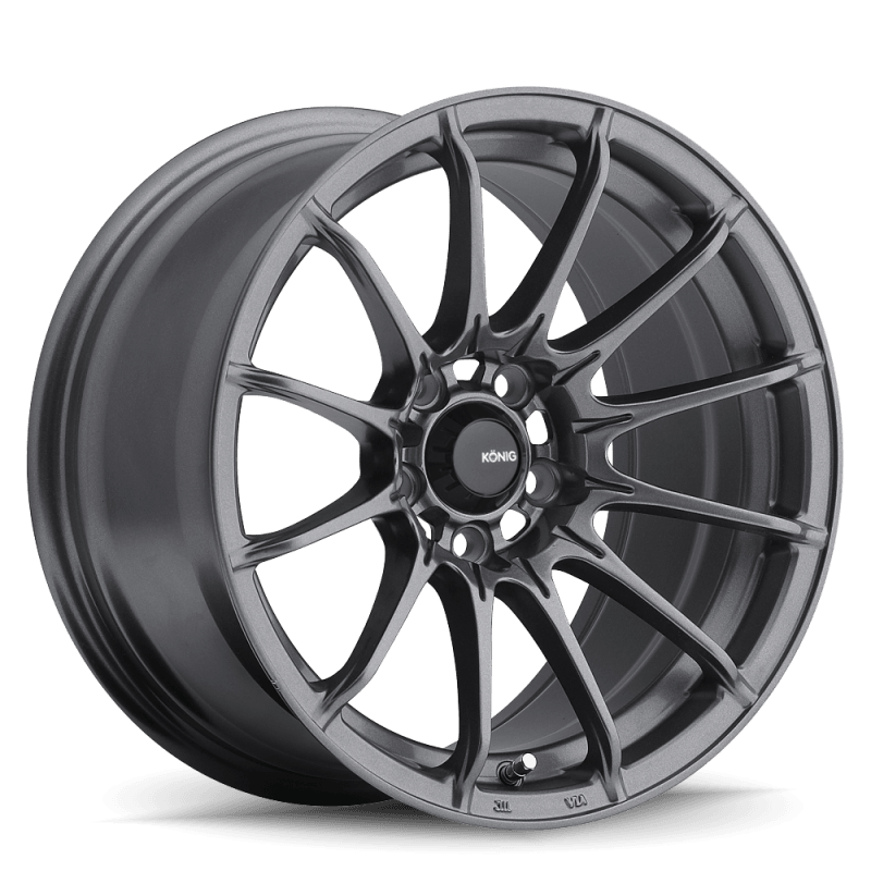 Konig Dial In 15x7 4x100 ET35 Matte Grey - Saikospeed