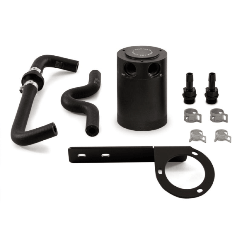 Mishimoto 2017+ Honda Civic Type R Baffled Oil Catch Can Kit - Black - Saikospeed